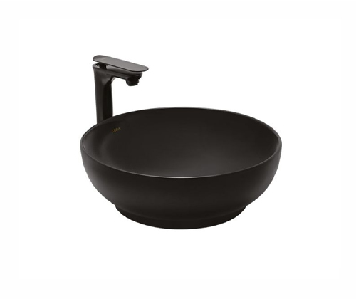 COYAL BLACK THIN RIM TABLE TOP WASH BASIN