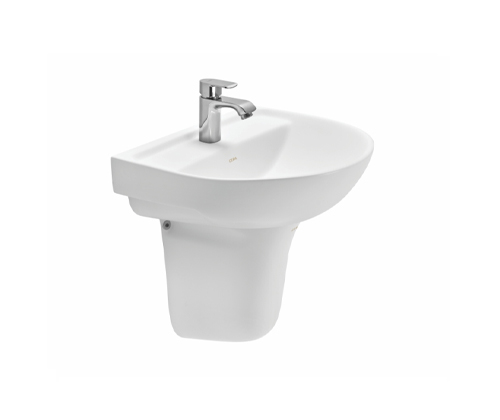 CANBERRA L WALL HUNG WASH BASIN