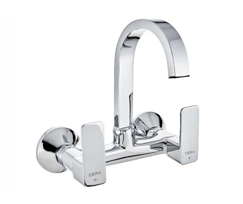 RUBY SINK MIXER WALL MOUNTED WITH 150 MM (6”) LONG